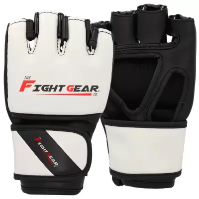 UFC White 5oz. MMA Gloves